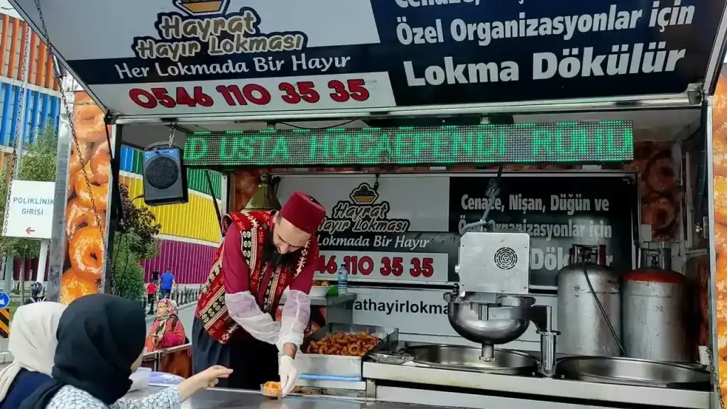lokma döktürme hizmeti istanbul lokmacı