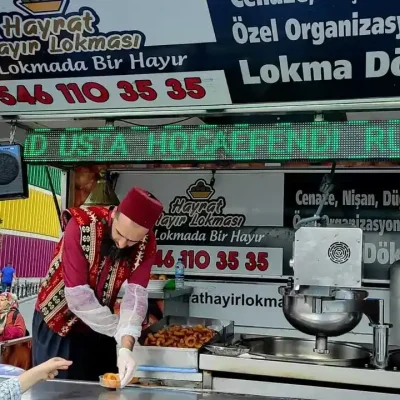 lokma döktürme hizmeti istanbul lokmacı