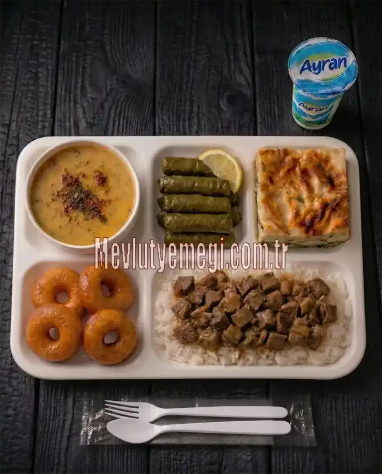 Etli Mevlüt Pilavı Menü - Etli Mevlüt Yemeği Menü