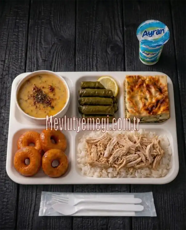 Tavuklu Mevlüt Pilavı Menü - Tavuklu Mevlüt Yemeği Menü