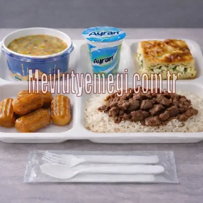 etli mevlüt pilavı tabildot menü