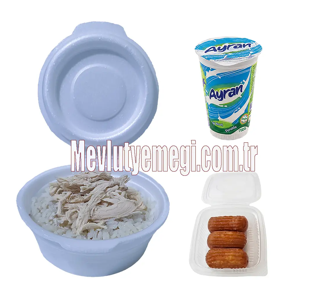 Tavuklu Mevlüt Pilavı Menü