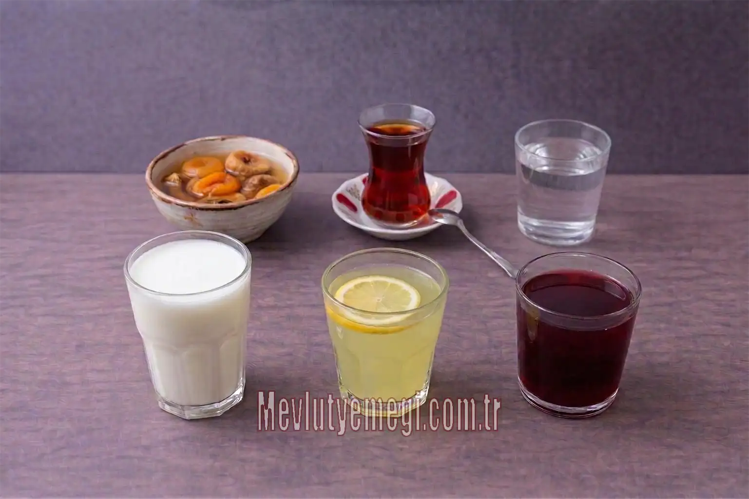 mevlüt yemeği ve mevlüt pilavı içecekler