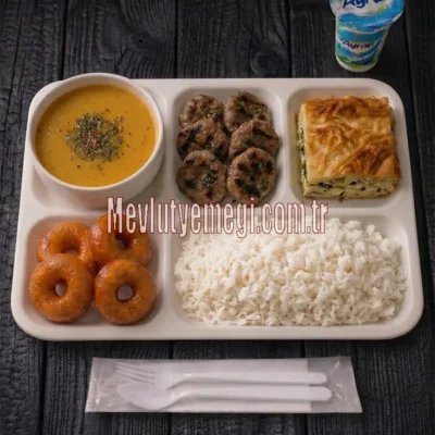 Köfteli Mevlüt Yemeği ve Mevlüt Pilavı Menü
