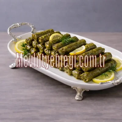yaprak sarması mevlüt yemeği menüsü