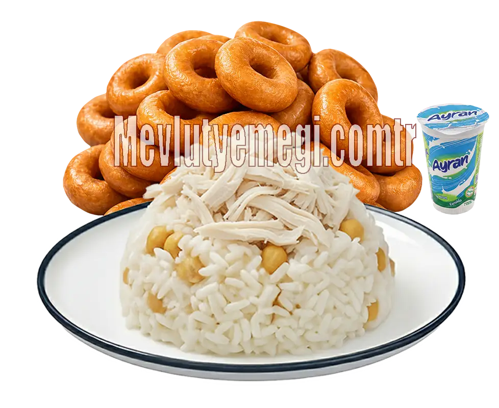 Tavuklu Pilav - Mevlüt Pilavı Menü