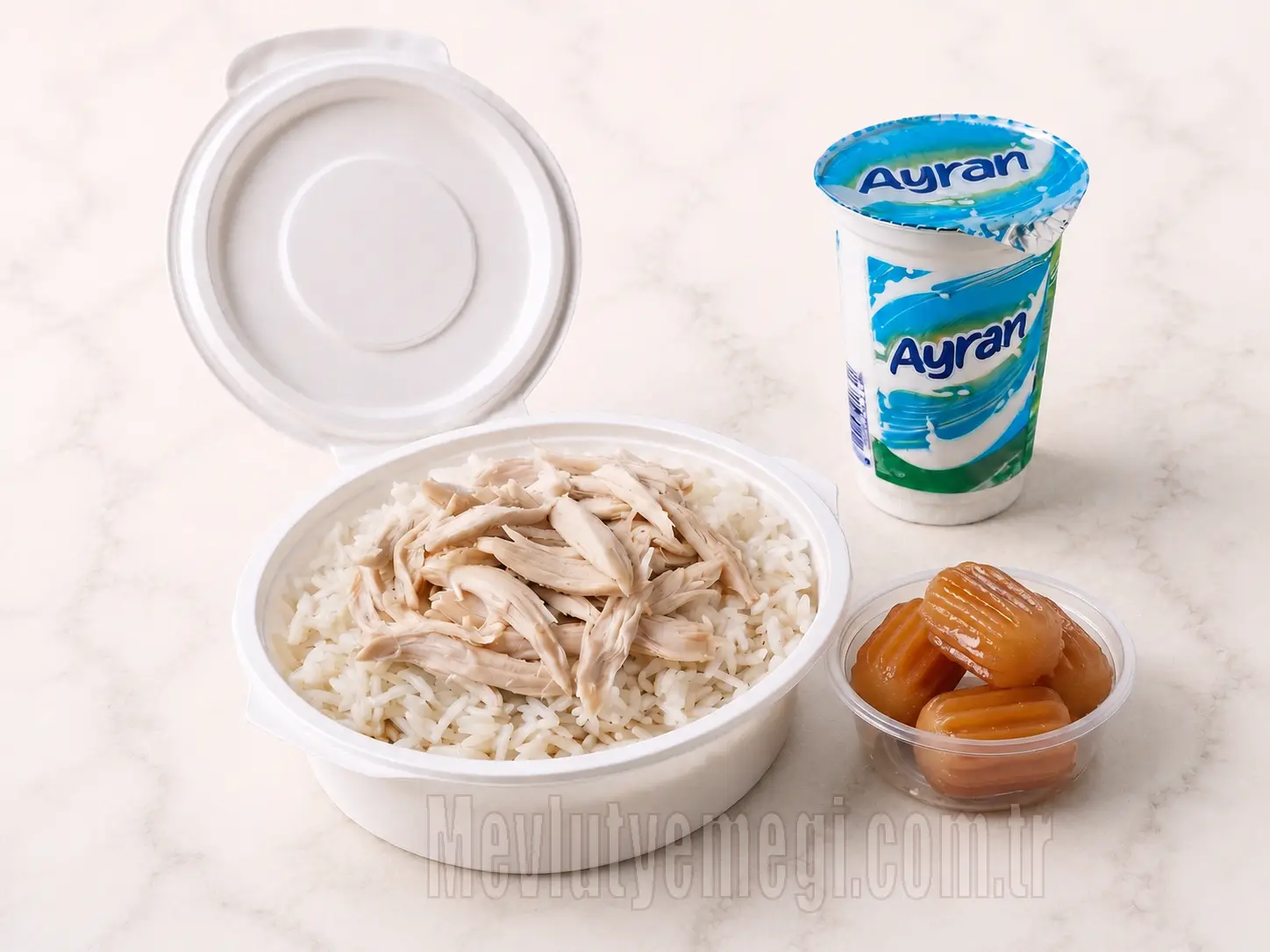 Tavuklu Mevlüt Pilavı Menü Paketi 02