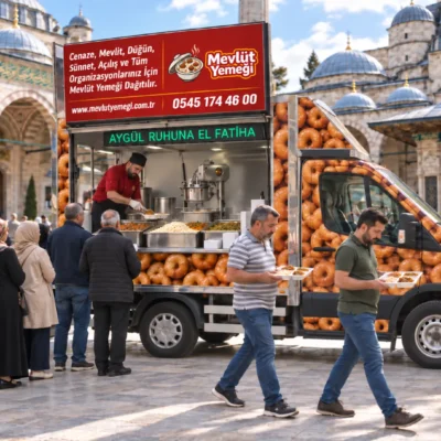 İstanbul Mevlüt Yemeği - Mevlüt Pilavı - Mevlüt Pilavcısı