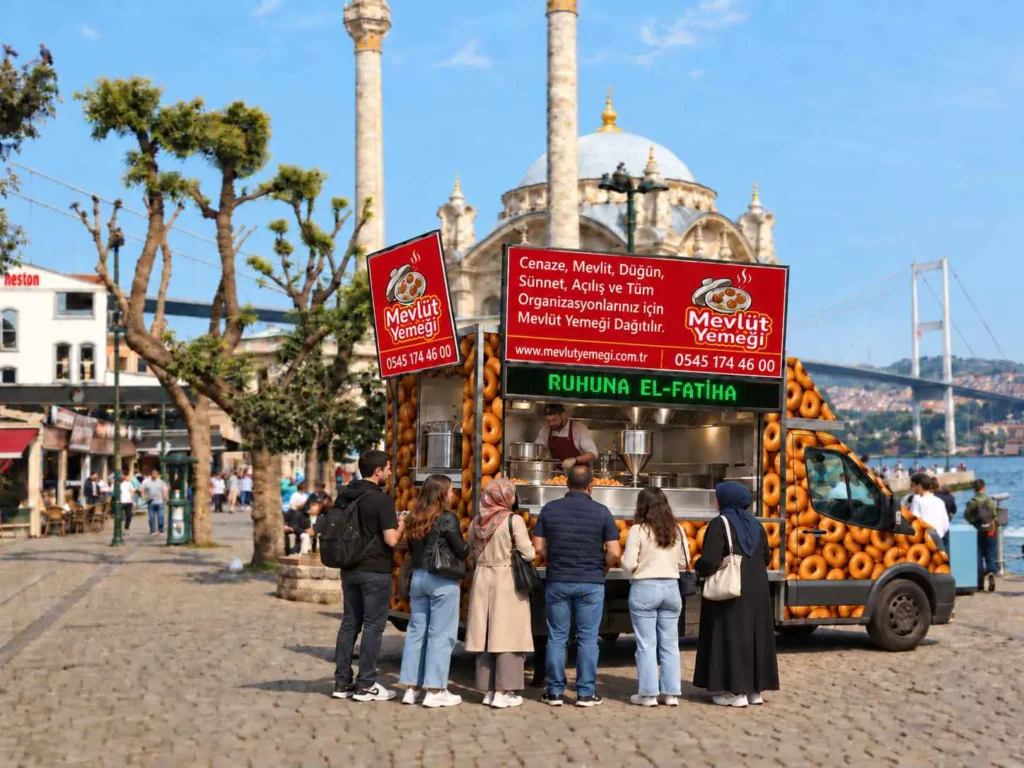 Mobil Mevlüt Yemeği Dağıtımı